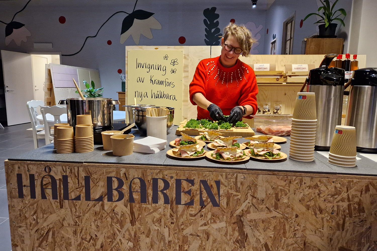 Invigning hållbarhetsbutiken